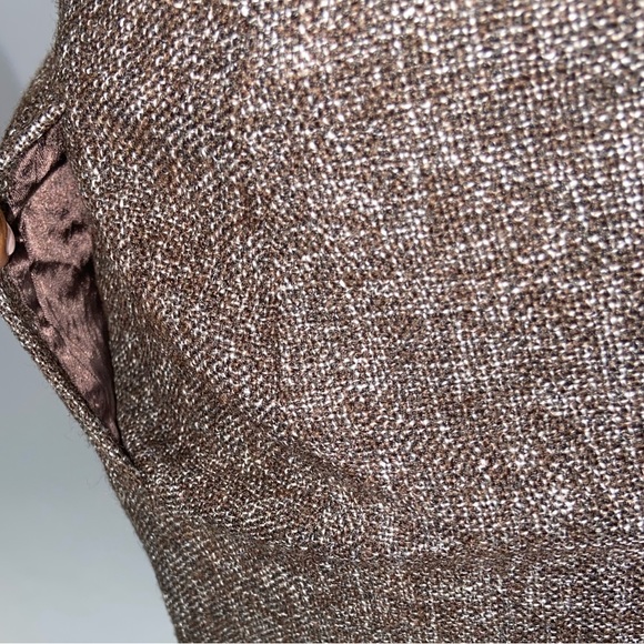 Skirt Brown pockets Banana Republic Size 4P - Picture 8 of 11